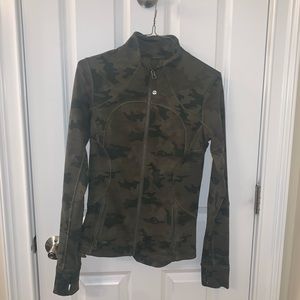 lululemon camo zip up